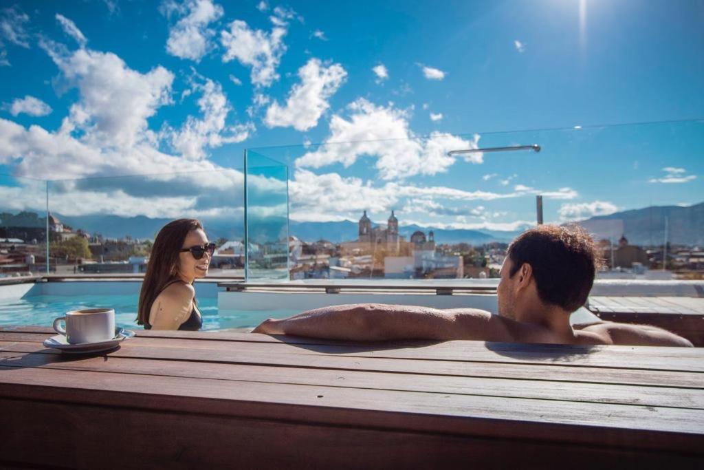 Casa Del Sotano Hotel Oaxaca Kültér fotó